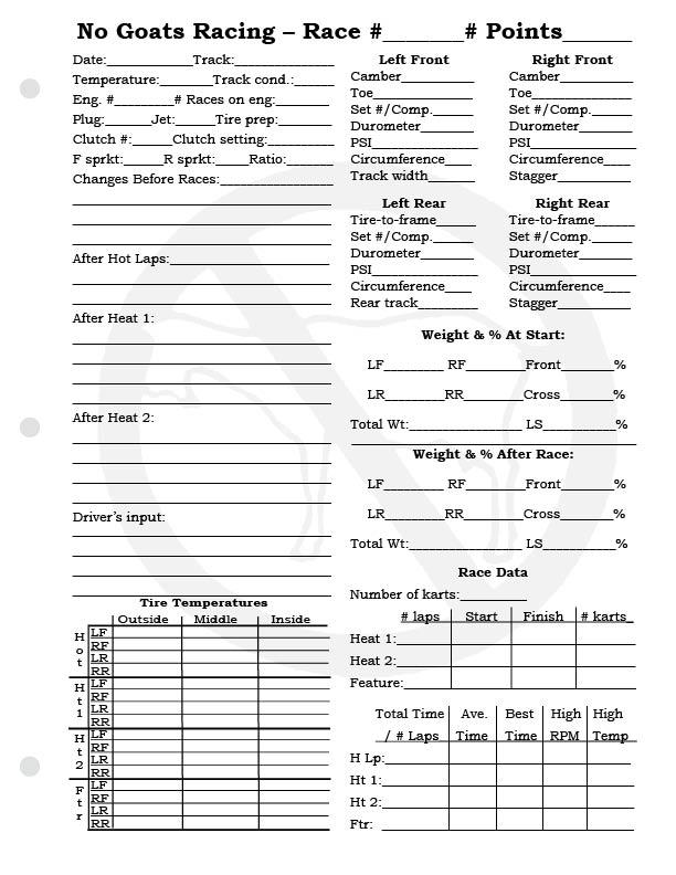 Stock Car Setup Manual